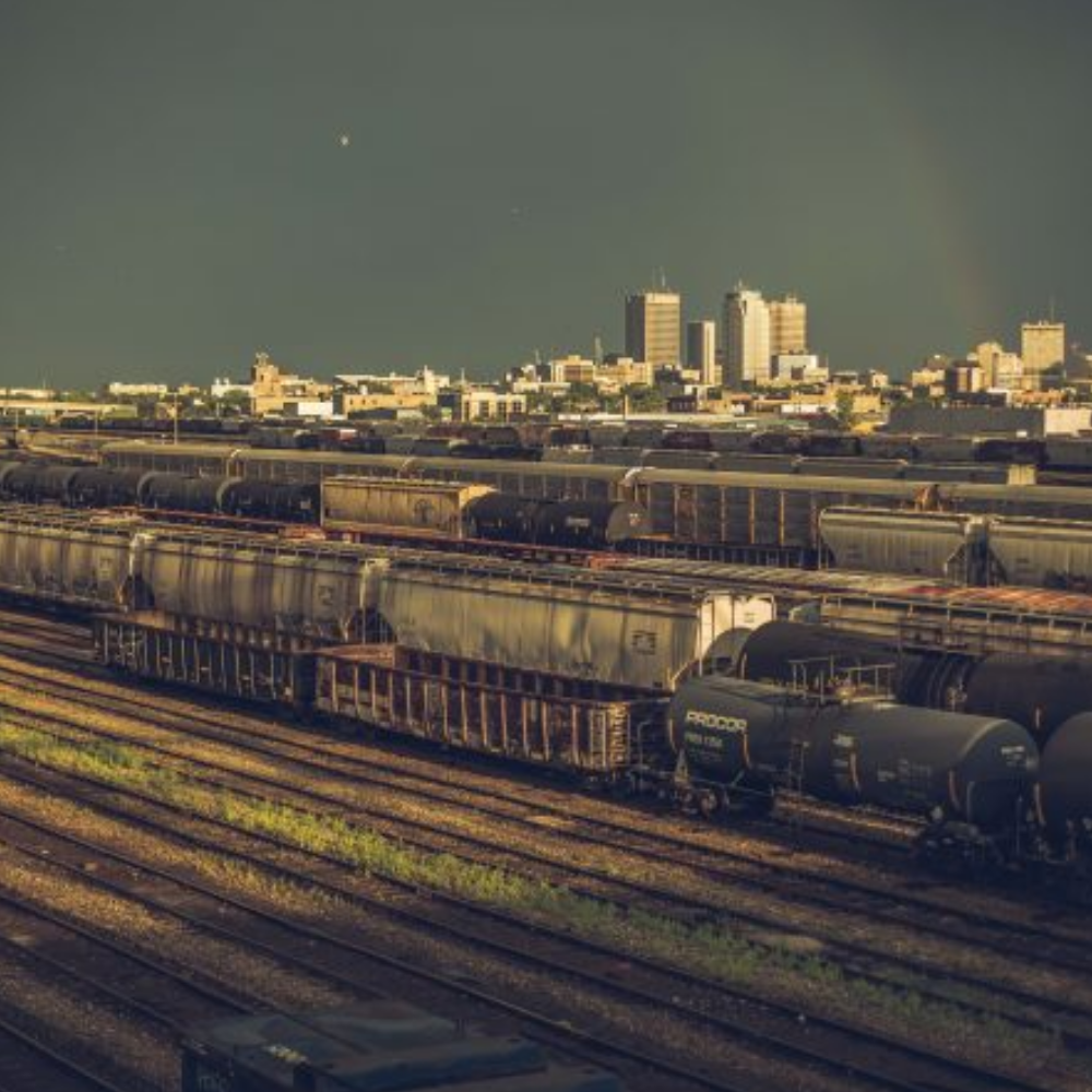 Driver Mistakenly Turns Onto Tracks