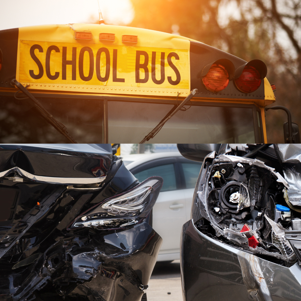 Six people, including two school kids, injured in three-vehicle crash in Marion County