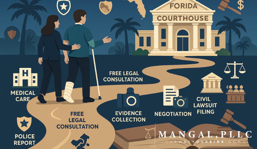 Florida Legal Process for Assault & Battery Claims - MANGAL, PLLC