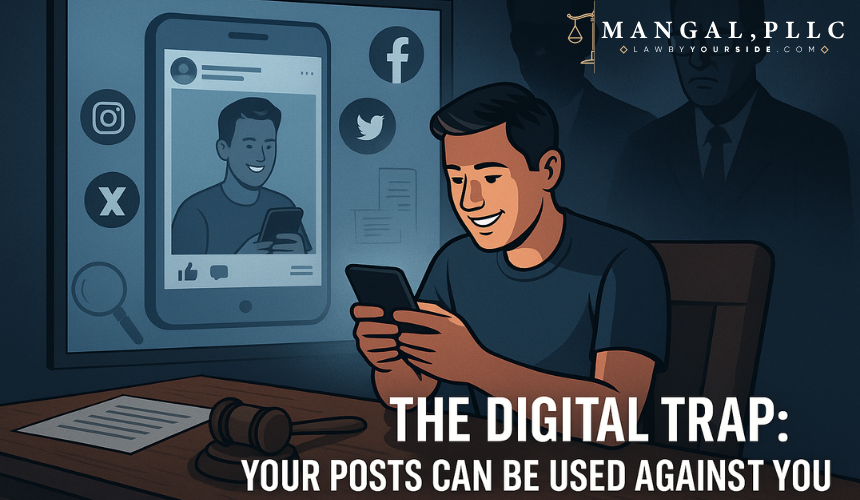 The Digital Trap How Your Posts Become Evidence Against You - MANGAL, PLLC