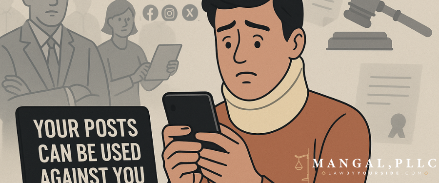 Why You Should Stop Posting On Social Media After An Injury - MANGAL, PLLC