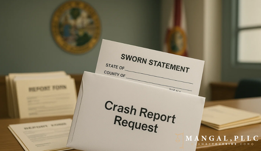 Can you request a report in person or by mail
