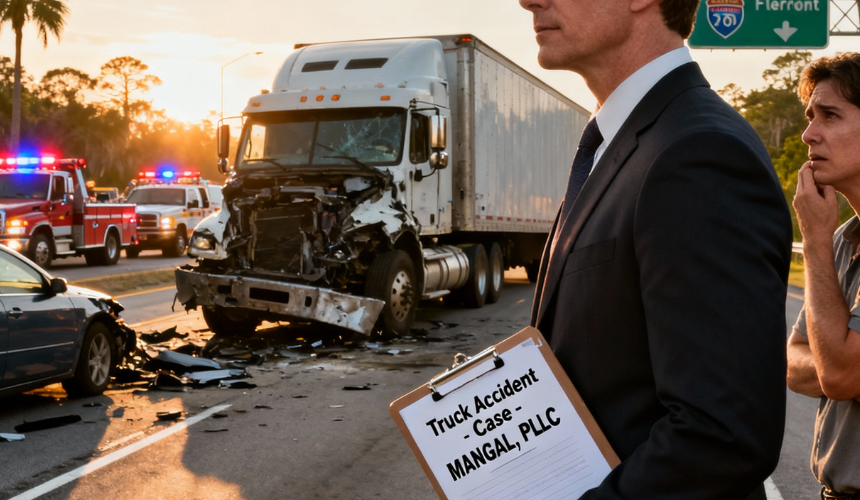 Consult a Clermont Truck Accident Lawyer Now - MANGAL, PLLC