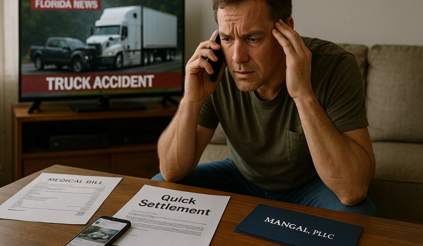 What Mistakes Quietly Cost Floridians Money After Truck Crashes