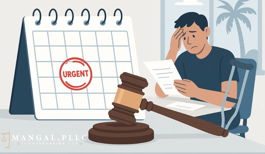 The Statute of Limitations - the deadline - MANGAL, PLLC