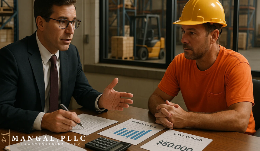 How Much Compensation Can an Injured Worker Actually Recover - MANGAL, PLLC