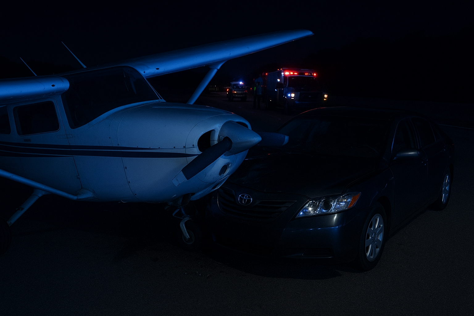 Small Plane Makes Emergency Landing on I-95 in Brevard County, Strikes Car - MANGAL, PLLC