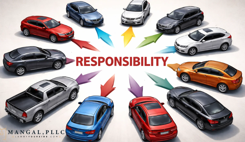 Can More Than One Driver Be at Fault in a Multi-Car Accident - MANGAL, PLLC