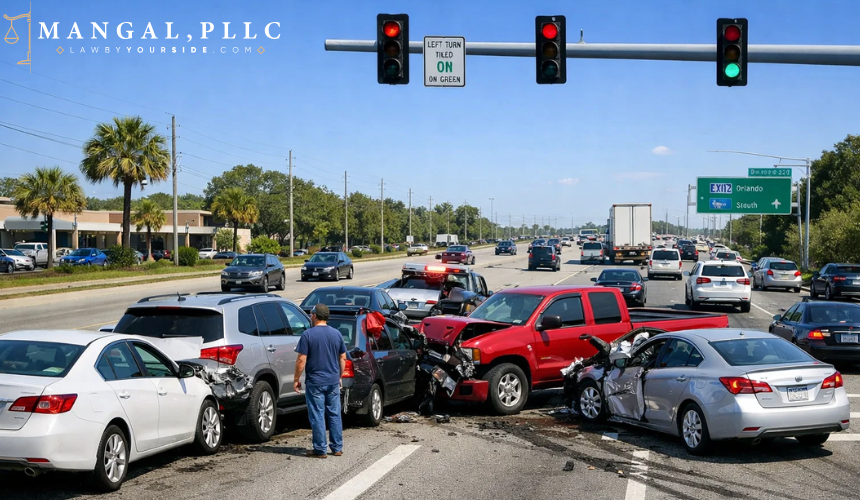 Common Multi-Car Accident Scenarios in Florida - MANGAL, PLLC