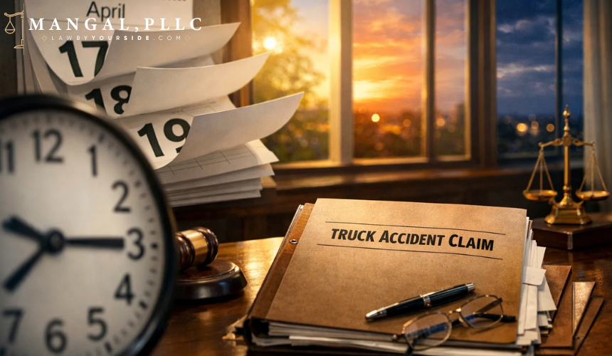 How Long Does a Truck Accident Settlement Usually Take - MANGAL, PLLC
