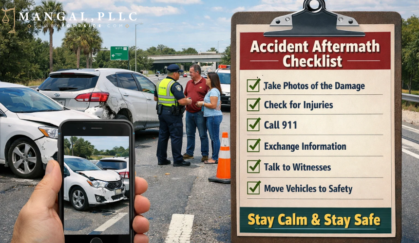 What to Do After a Multi-Car Accident in Florida - MANGAL, PLLC
