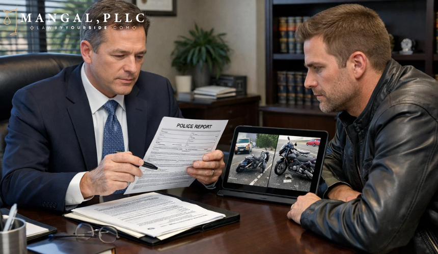 Are Motorcycle Riders Usually at Fault in These Crashes - MANGAL, PLLC