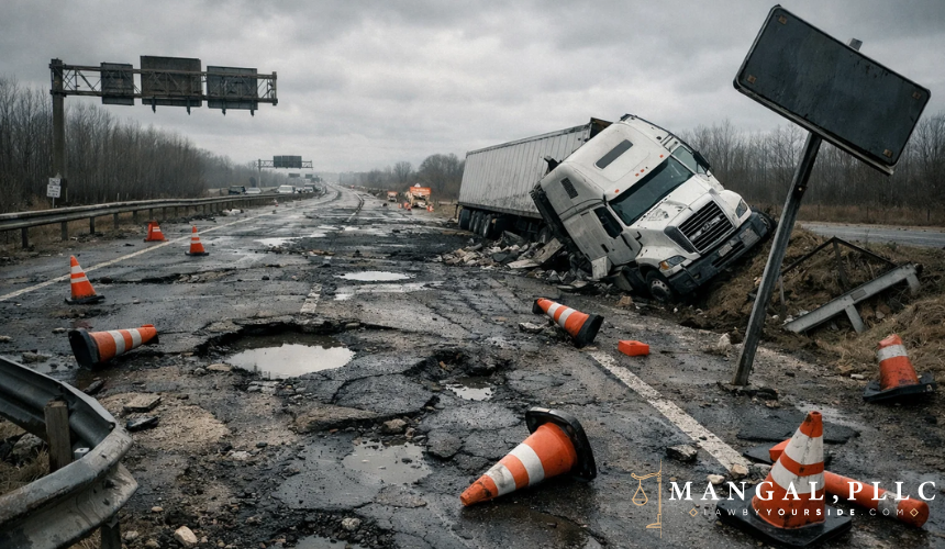 Can the Government Be Responsible for a Truck Accident - MANGAL, PLLC