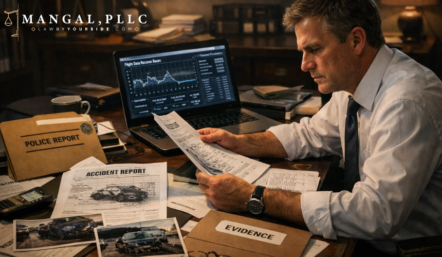 How Is Liability Proven in a Truck Accident Case - MANGAL, PLLC