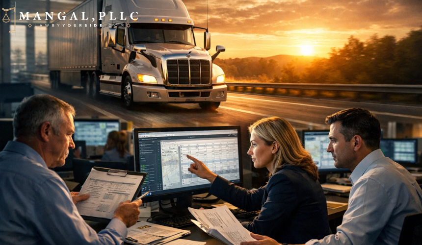 Is the Trucking Company Also Responsible for the Crash - MANGAL, PLLC