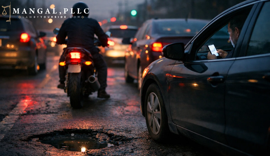 What Factors Contribute to Motorcycle Accidents - MANGAL, PLLC