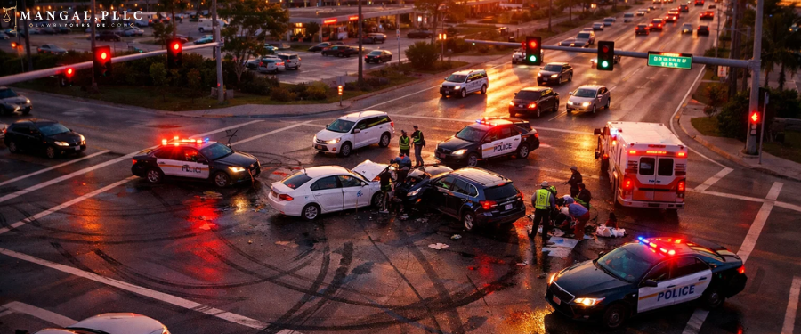 Who Is at Fault in an Intersection Accident in Florida - MANGAL, PLLC