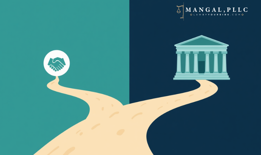 Settlement versus lawsuit paths for a Florida car accident claim